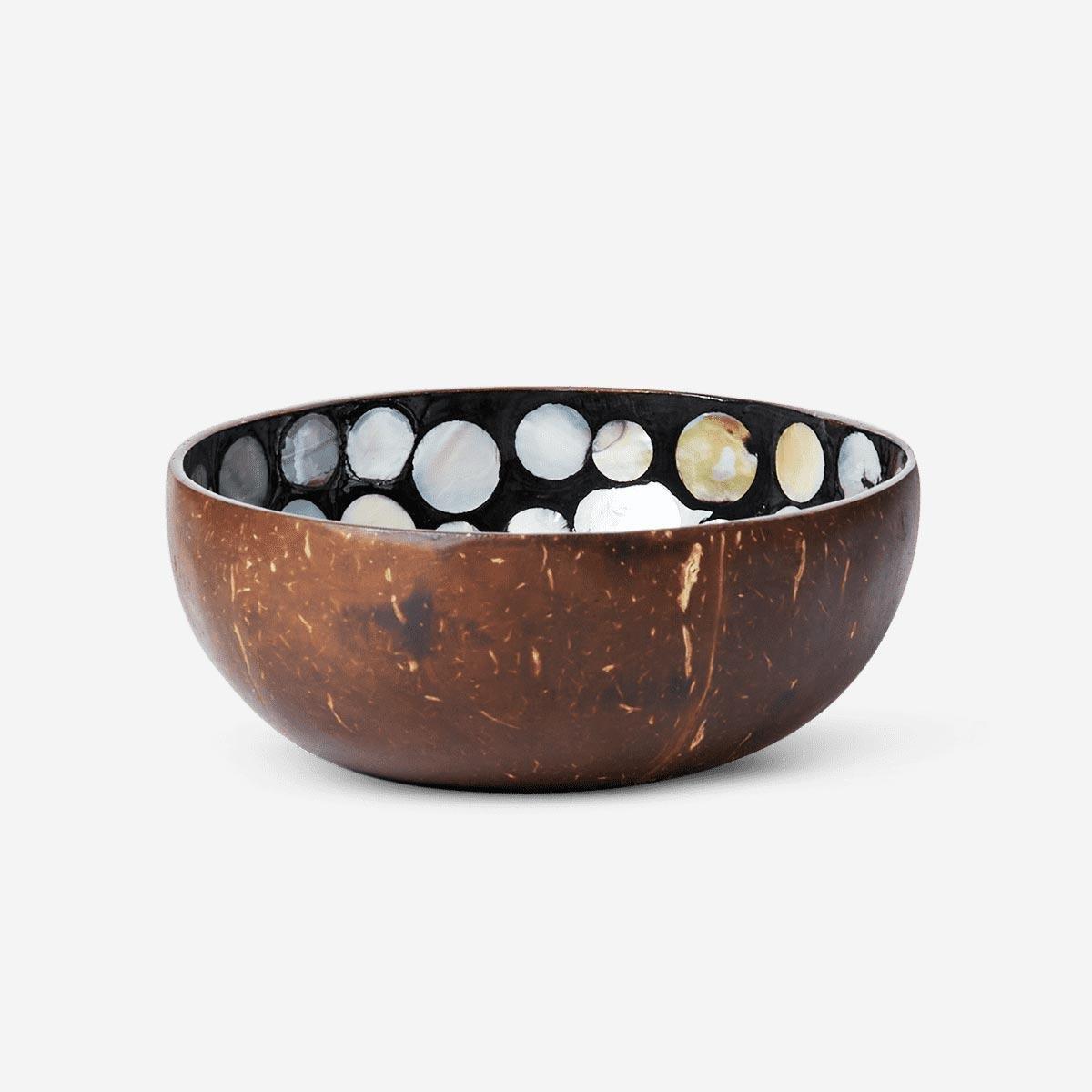 Brown Decoration Coconut Mother-Of-Pearl Bowl