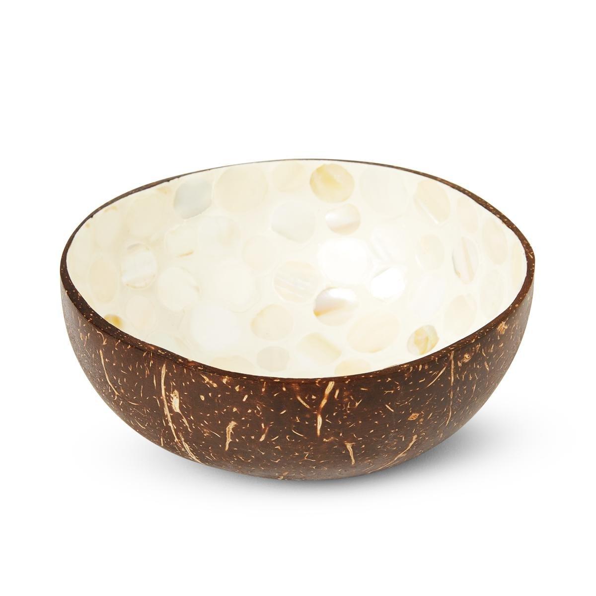 Brown Decoration Coconut Mother-Of-Pearl Bowl
