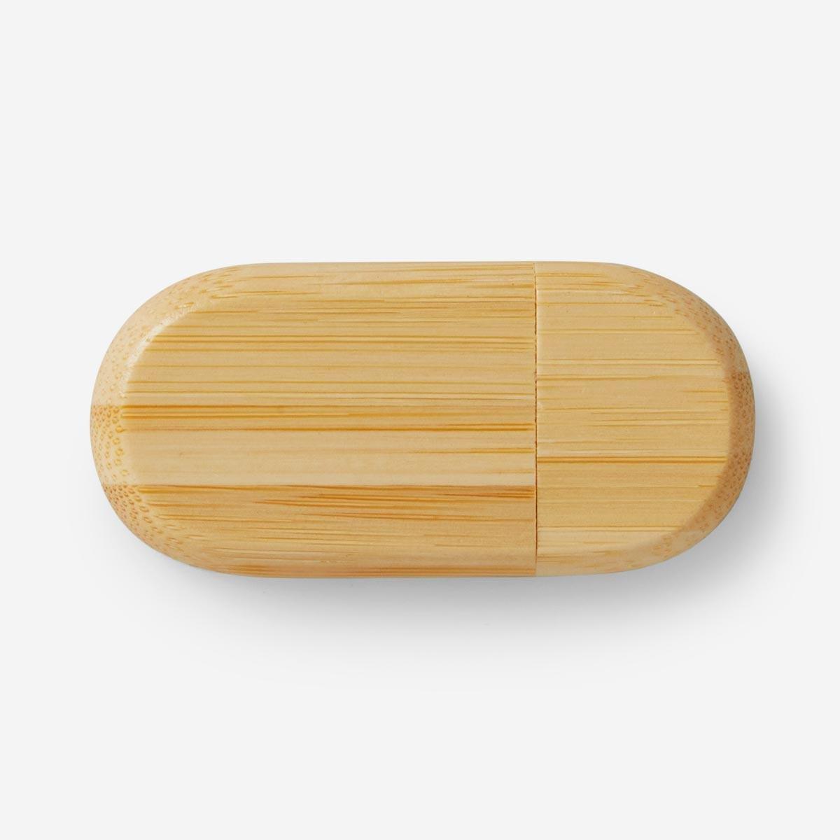 Wooden usb memory stick