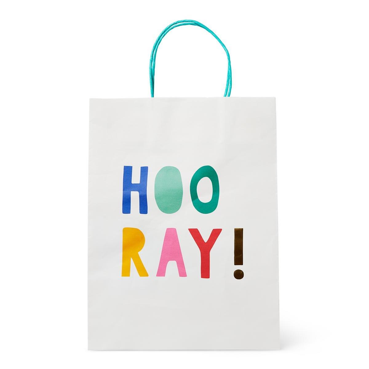 White handles gift bag
