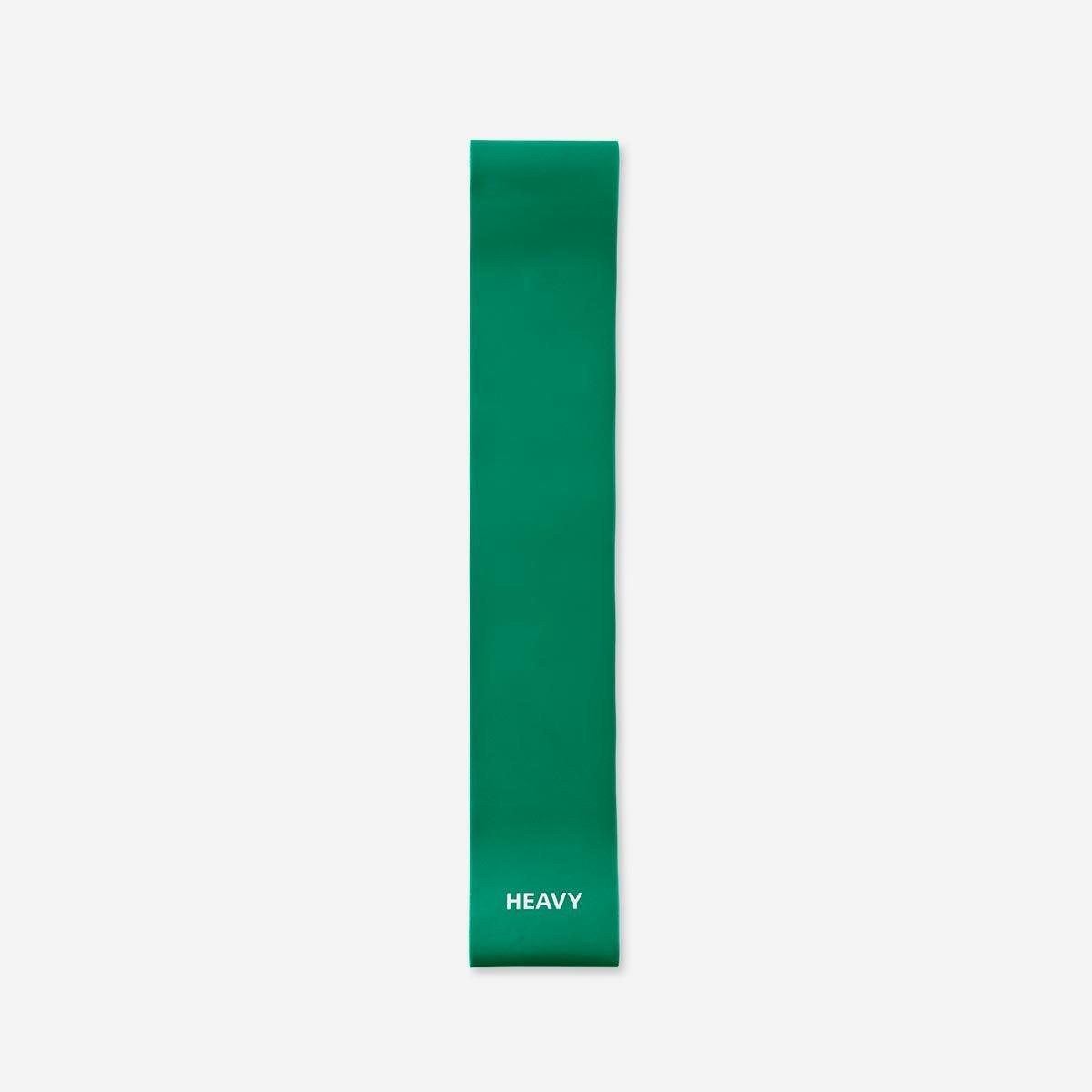 Green exercise band heavy
