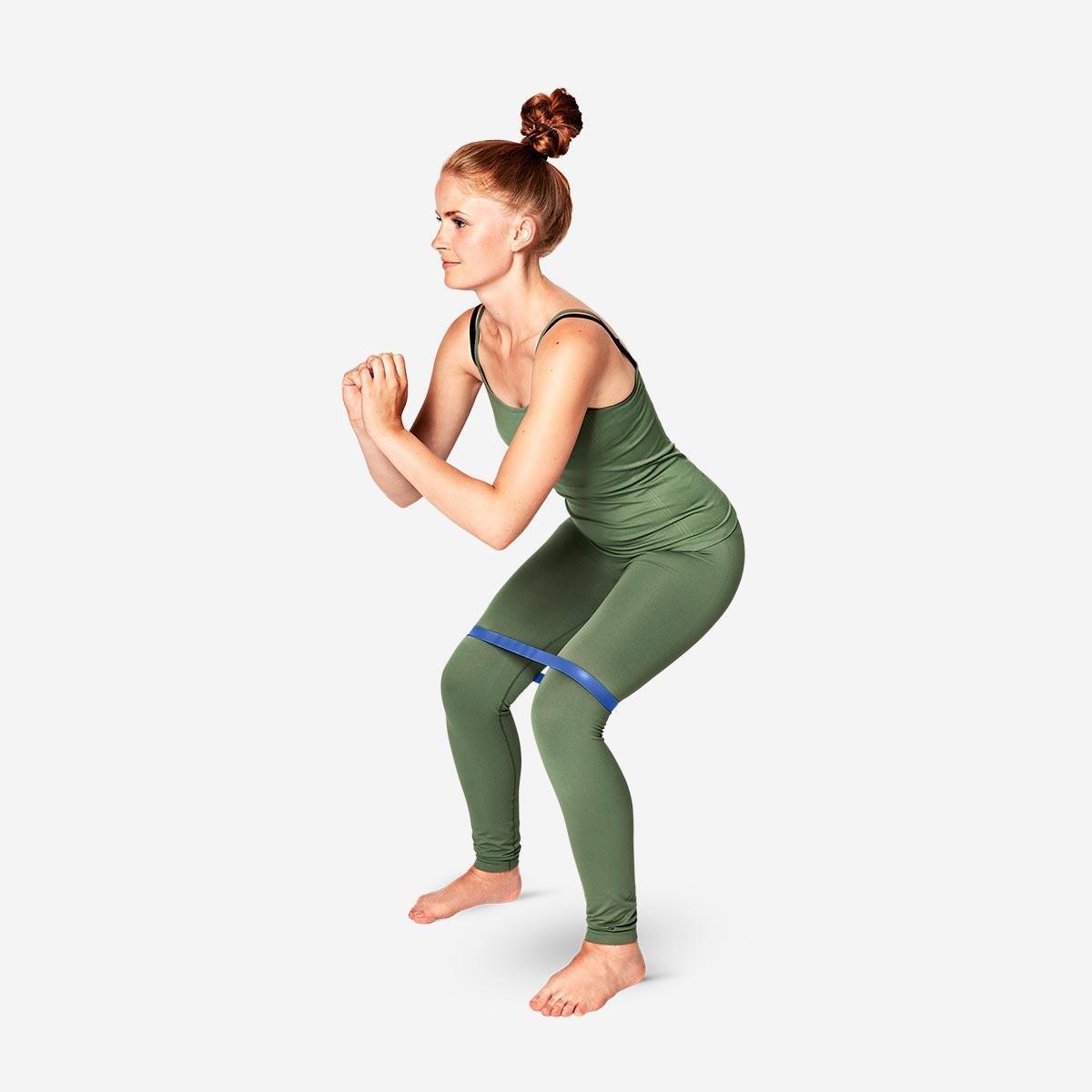 Blue exercise band extra heavy