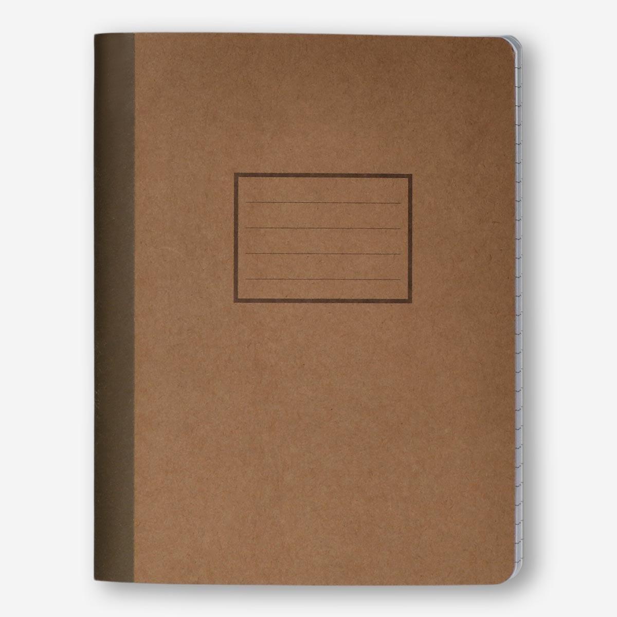 Brown Exercise Book. A5