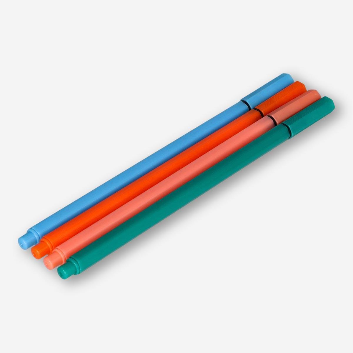 Multicolour felt pens