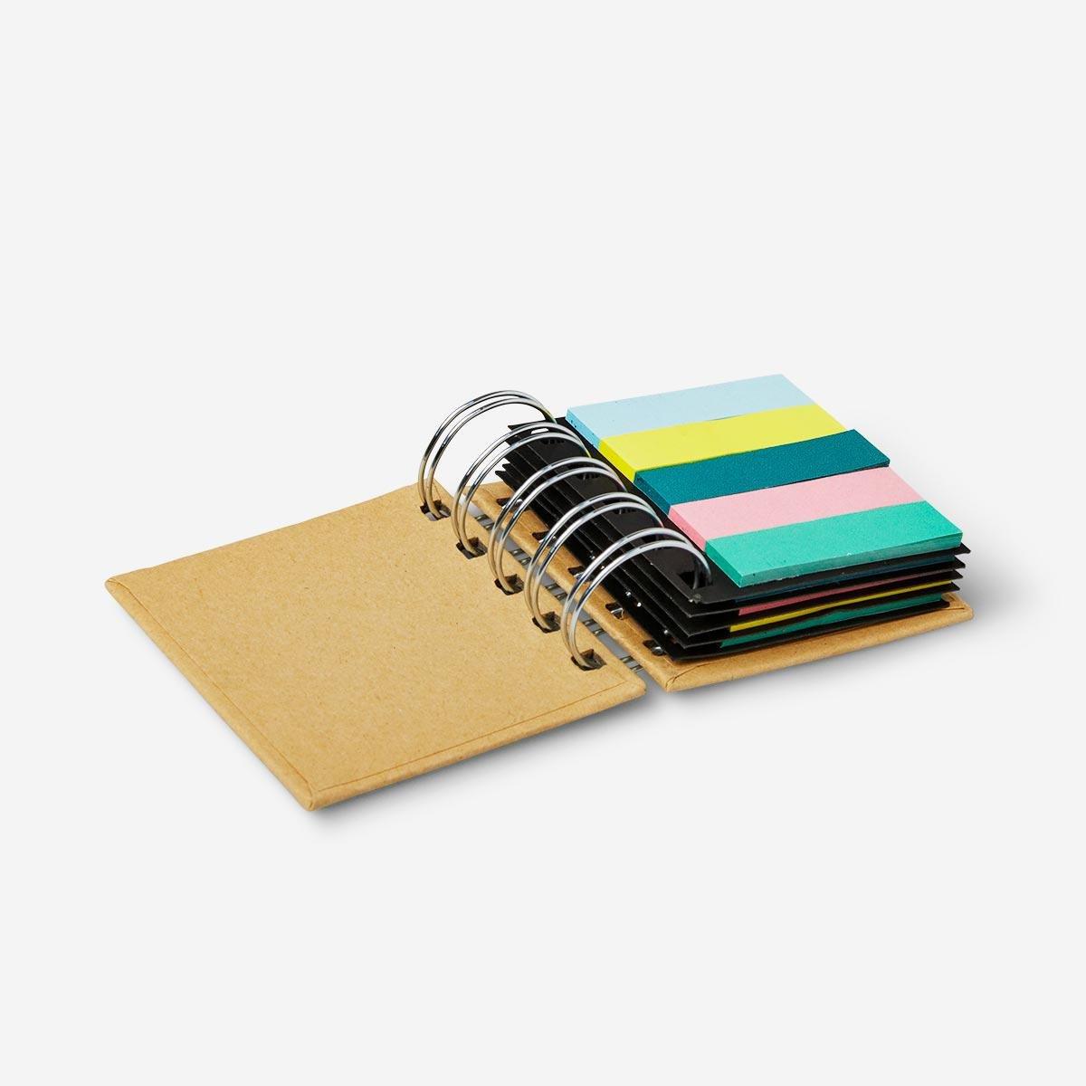 Multicolour sticky memos