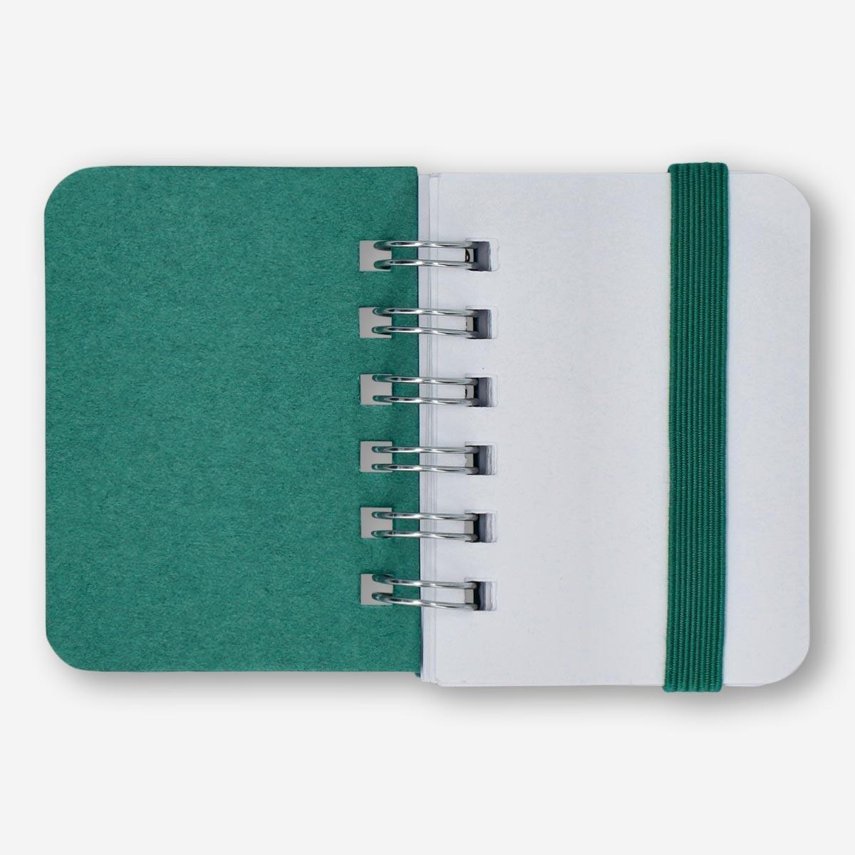 Turquoise Mini notebook