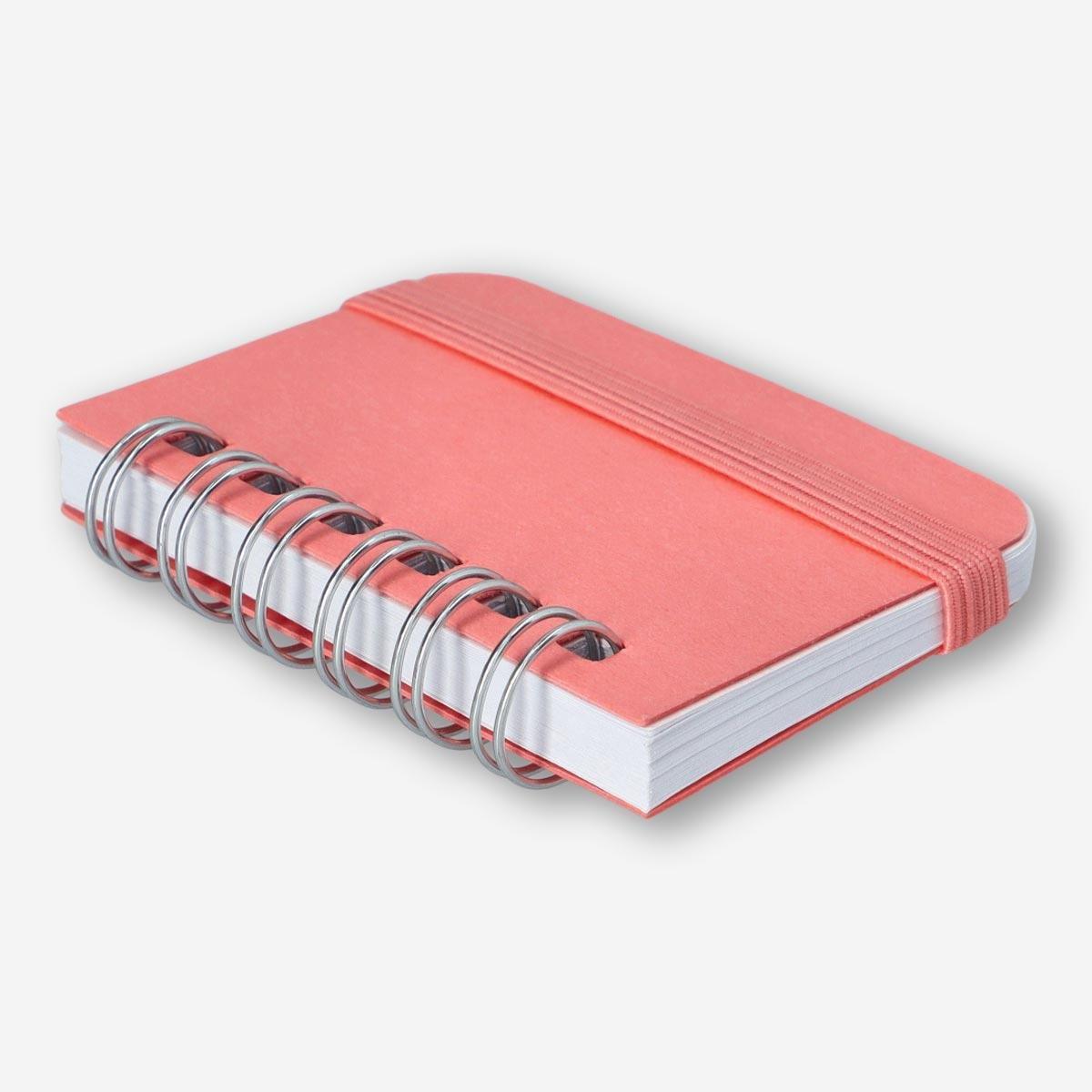 Pink mini notebook