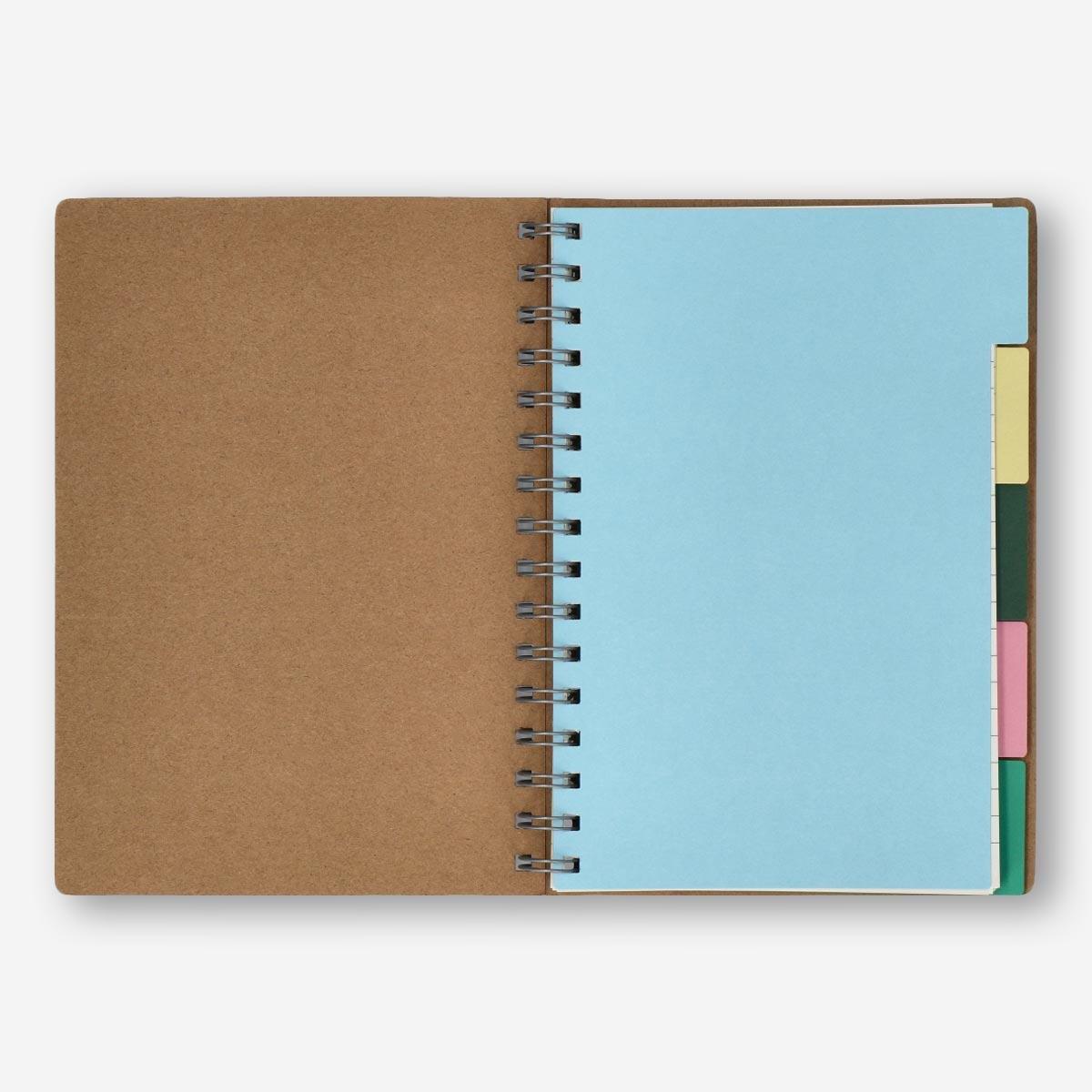 Brown notebook. a5