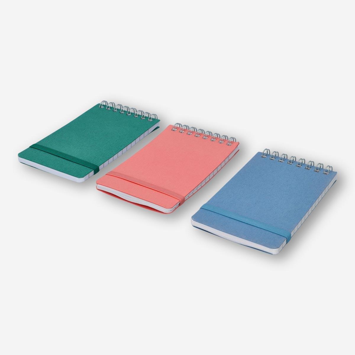 Multicolour Notepads. 3Pcs