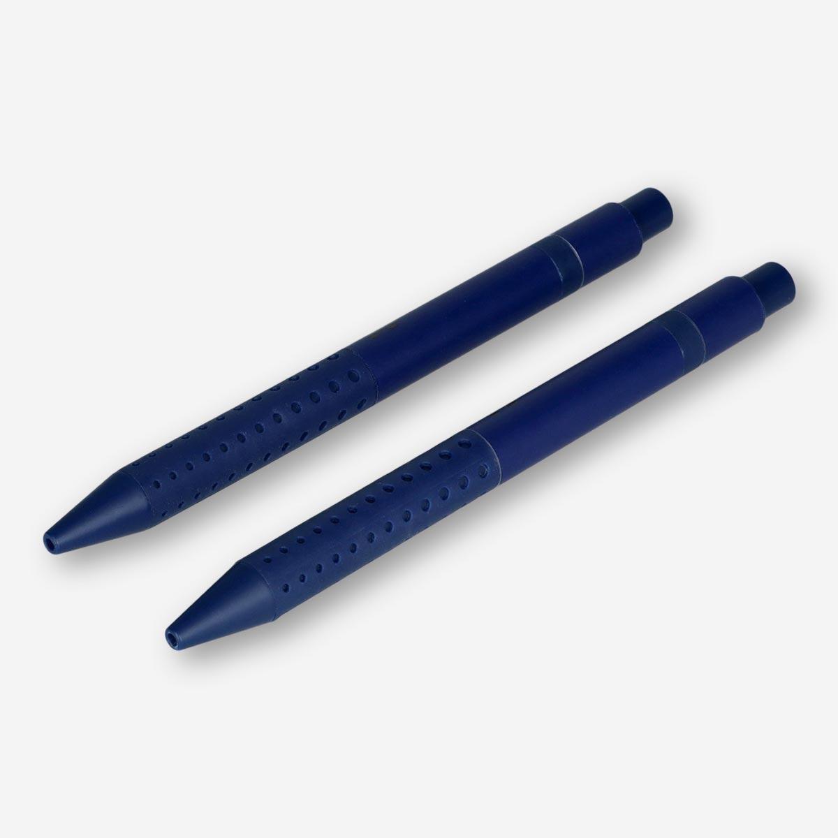 Navy Gel Pens. Black Ink