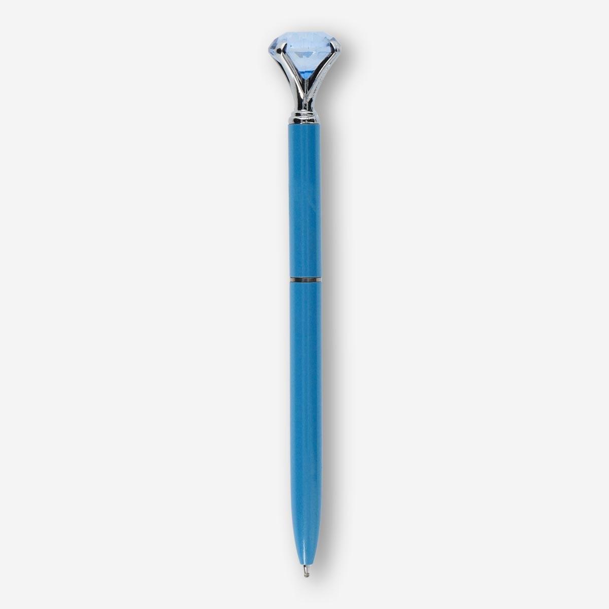 Blue ballpoint pen