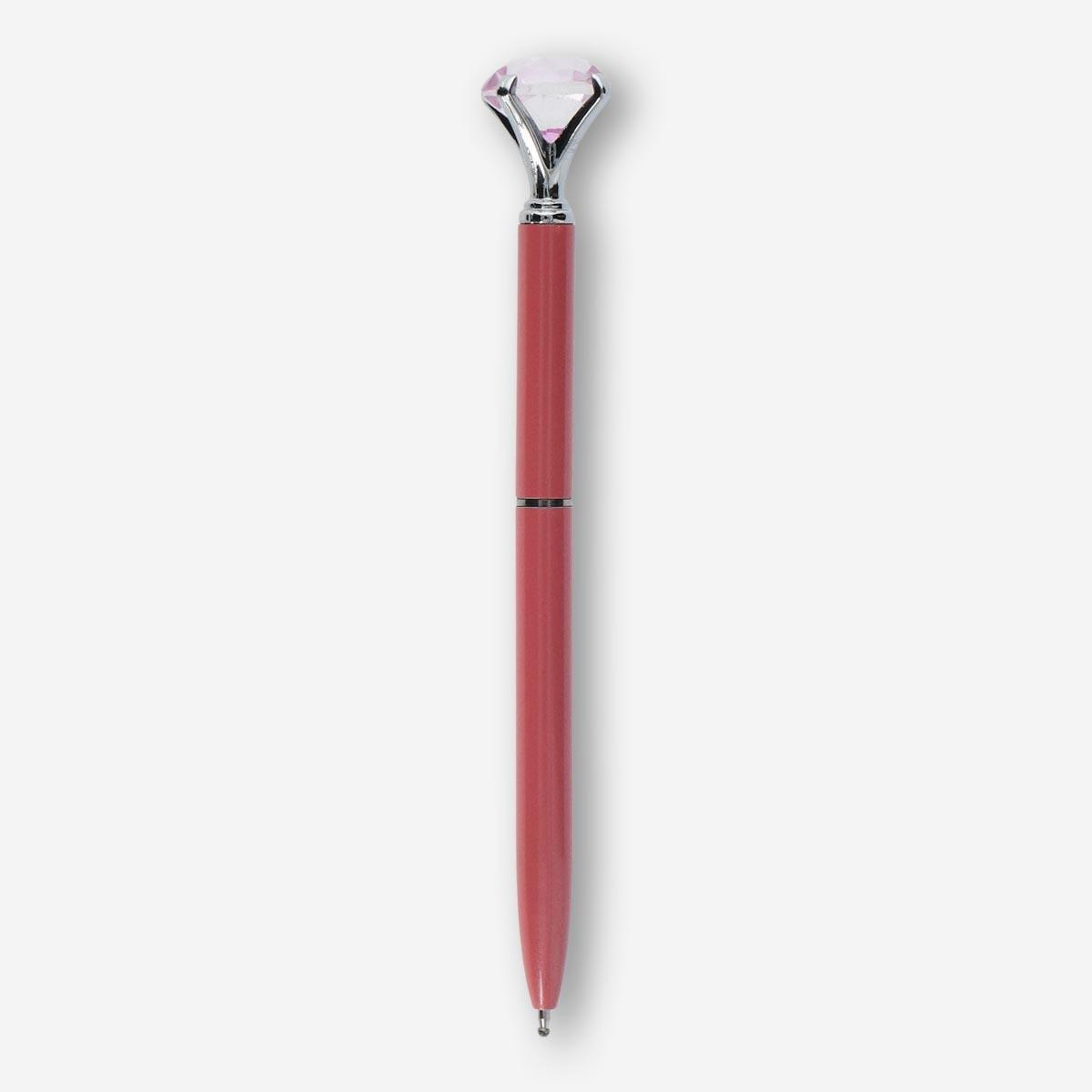 Pink ballpoint pen     