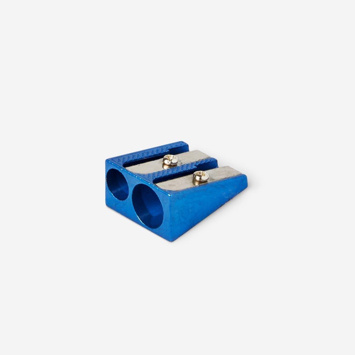 Blue pencil sharpener     