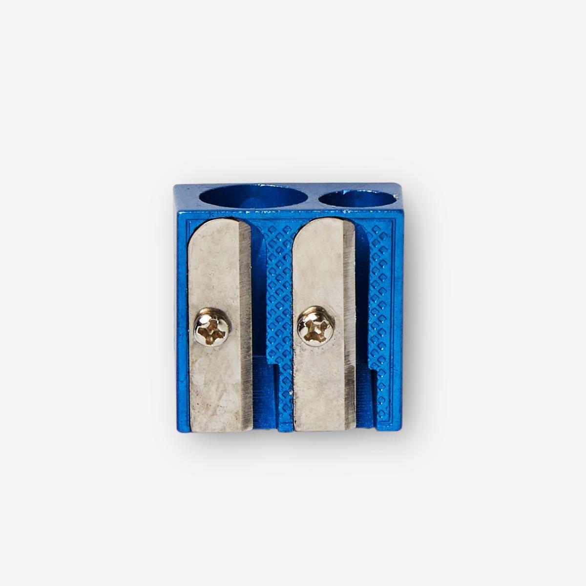 Blue pencil sharpener     