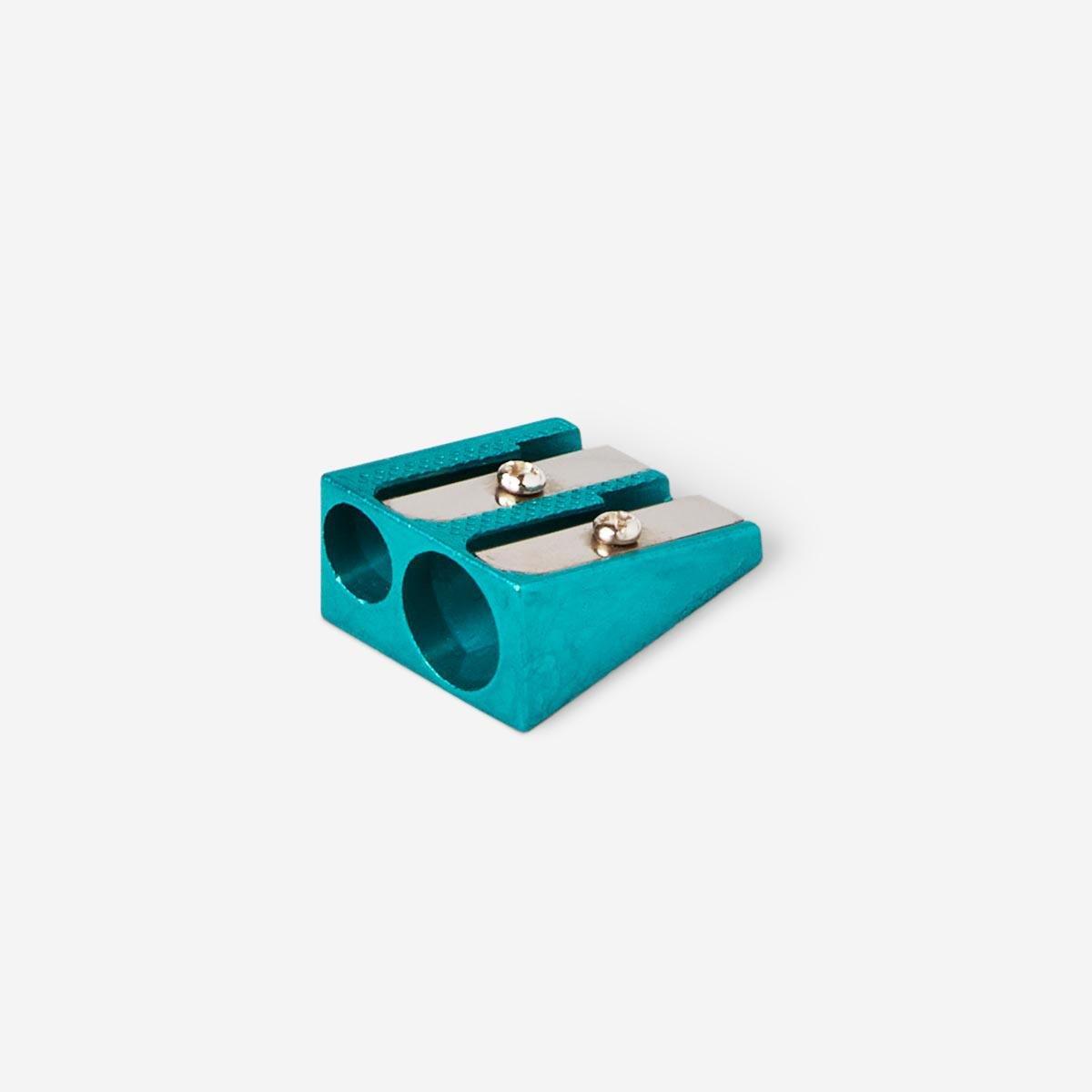 Green pencil sharpener     