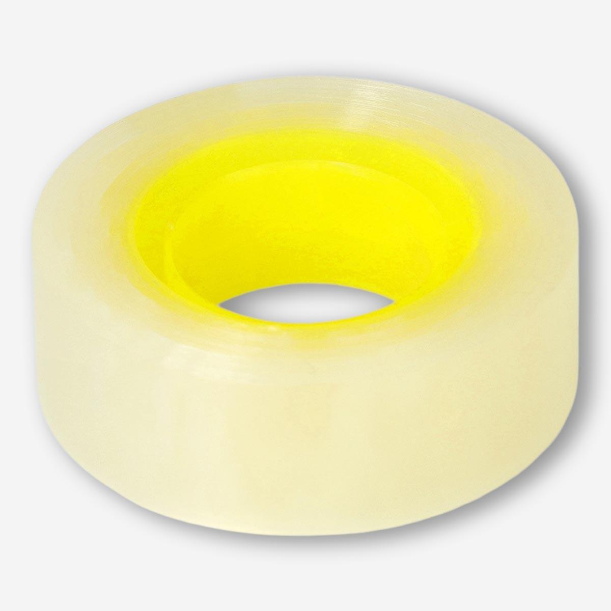 Yellow transparent tape