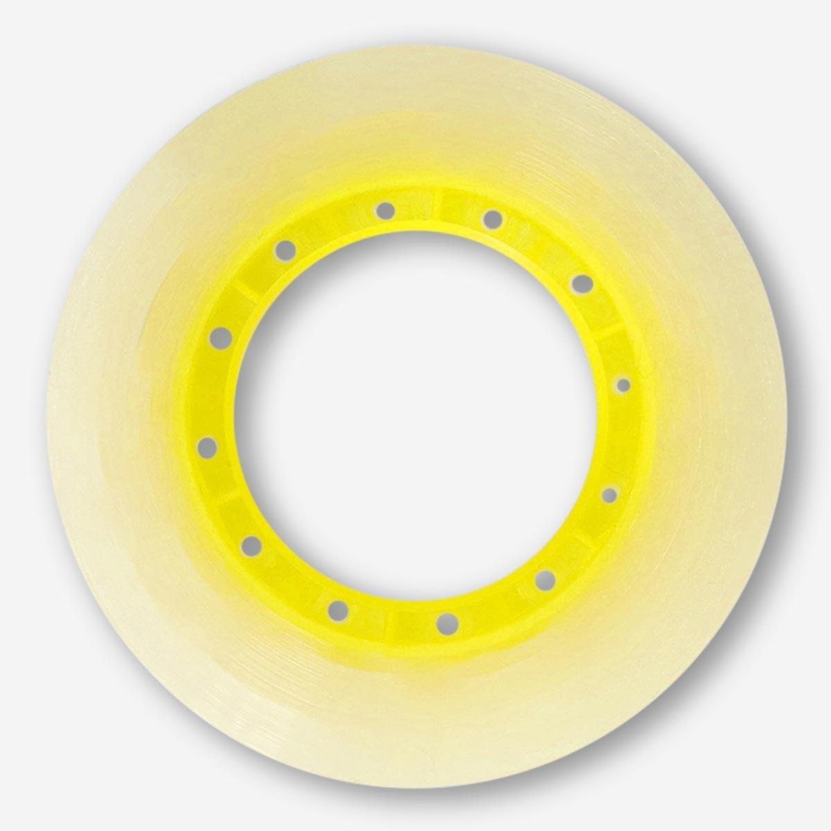 Yellow transparent tape