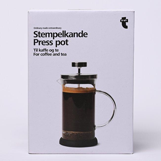 Multicolour press pot for coffee and tea. 800 ml