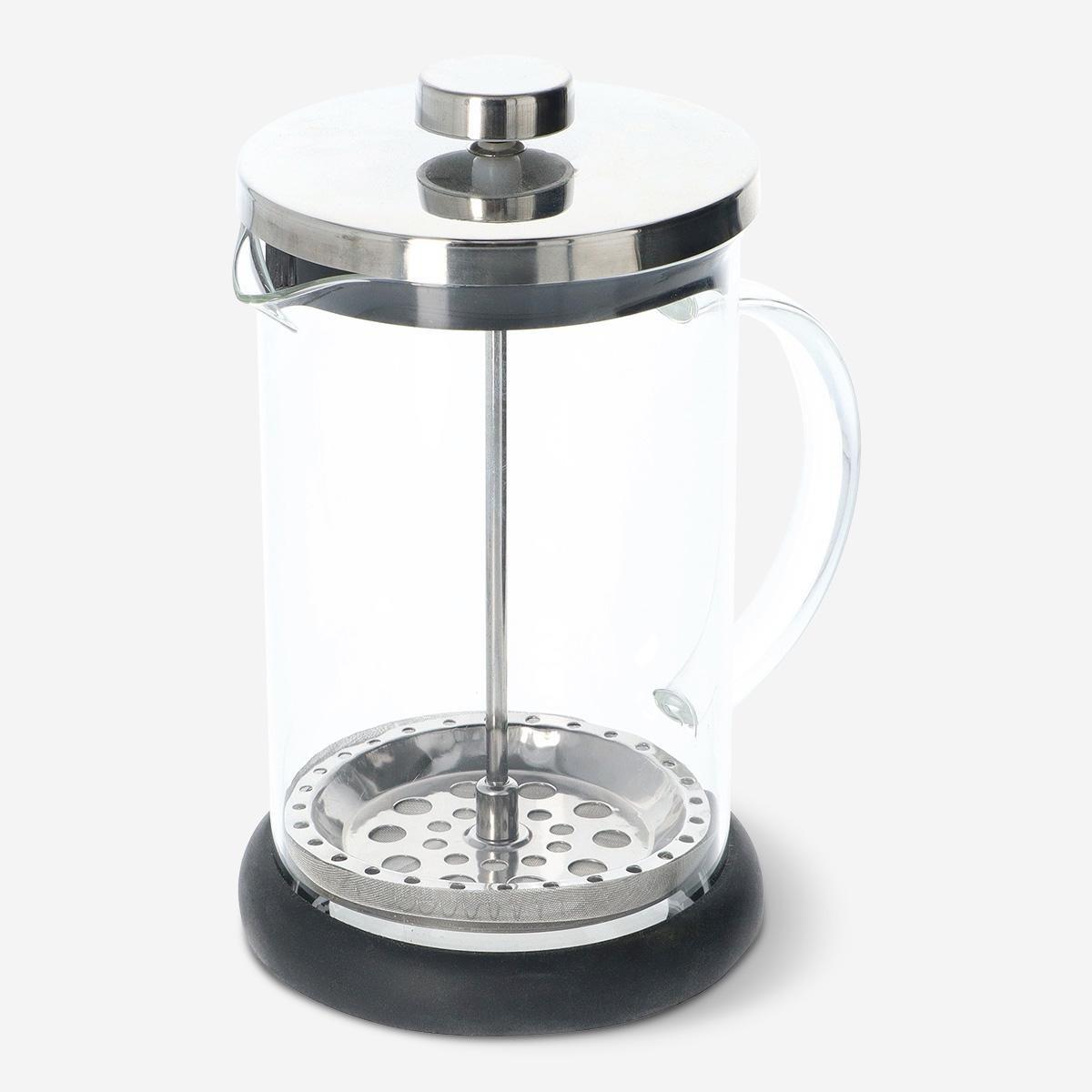 Multicolour press pot for coffee and tea. 800 ml