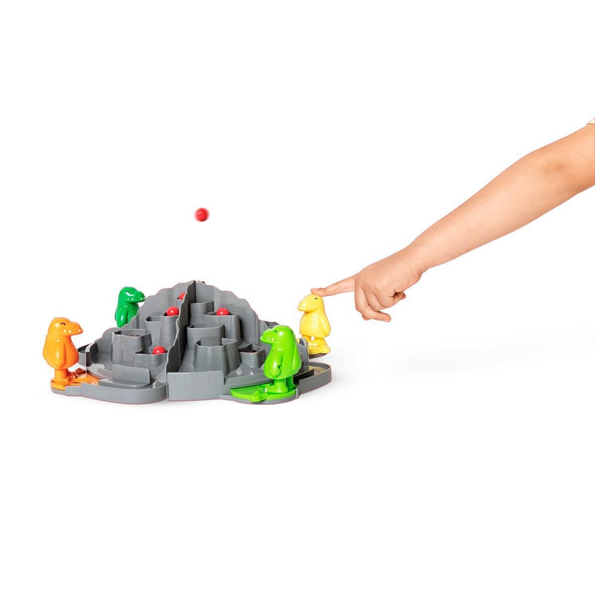 Multicolour kicking dinosaurs game