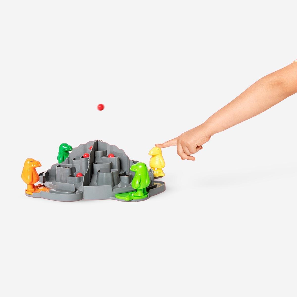 Multicolour kicking dinosaurs game