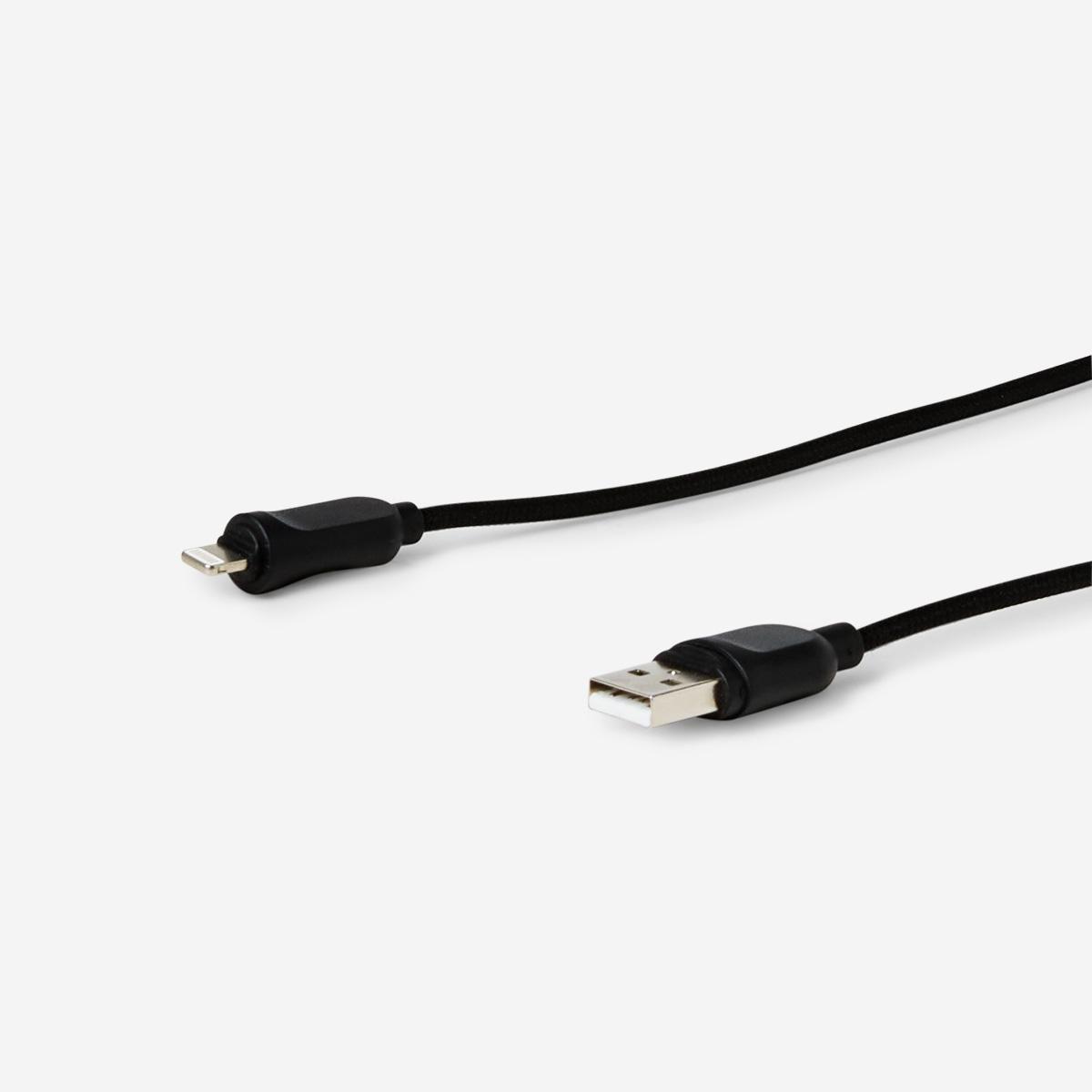 Black charging cable