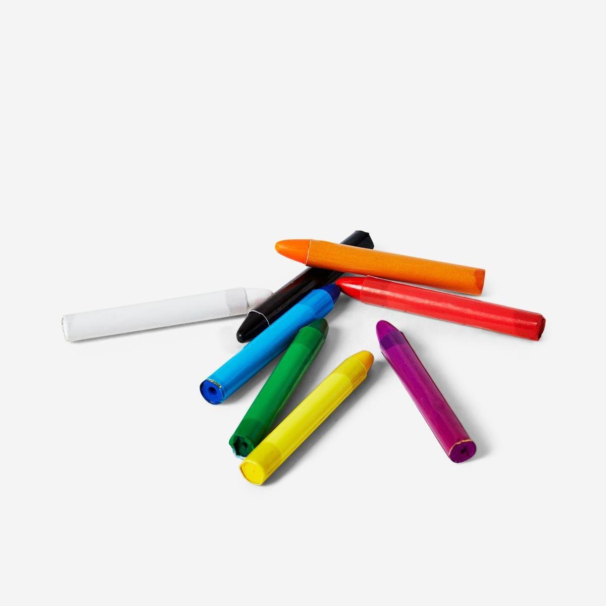 Multicolour face paint