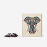 Multicolour elephant puzzle