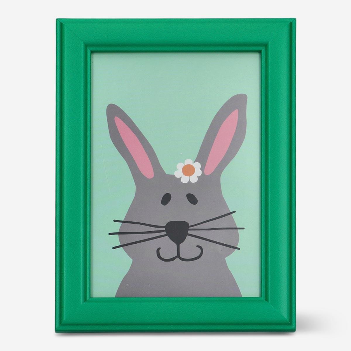 Turquoise picture frame. a6
