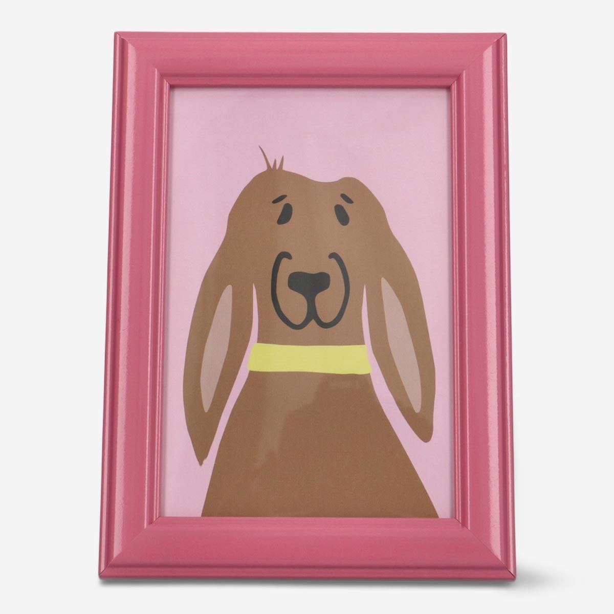 Pink picture frame. a6