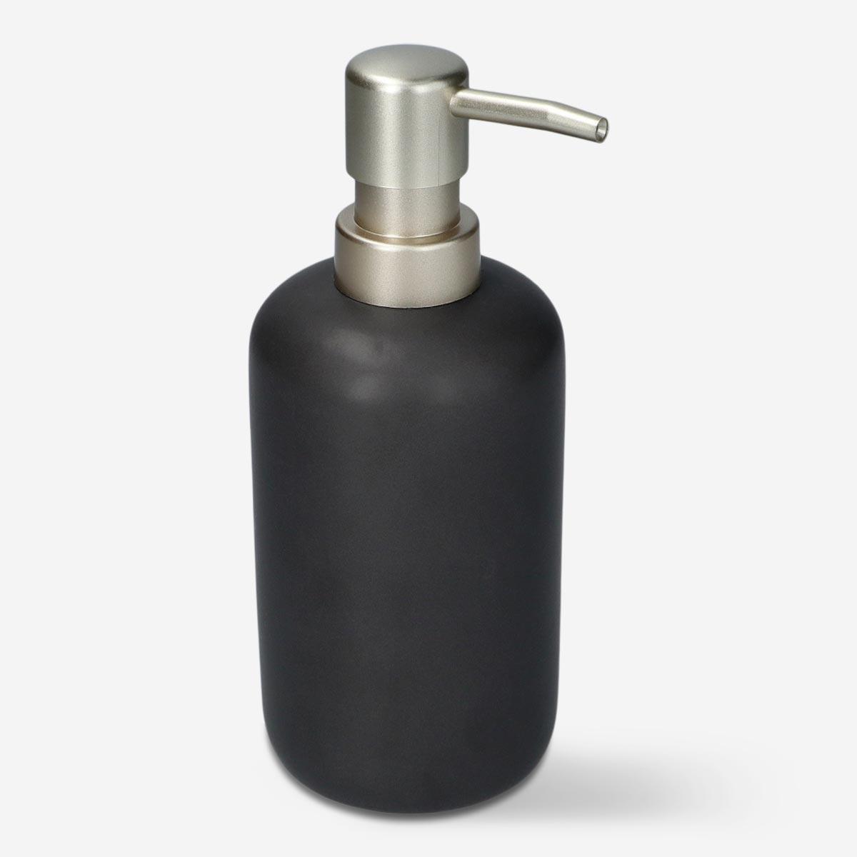 Black soap dispenser