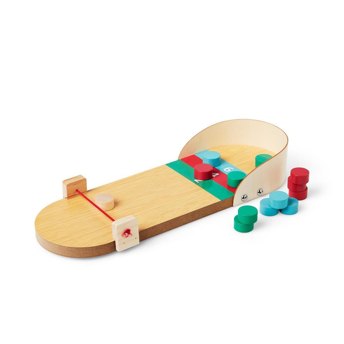 Wooden puck game