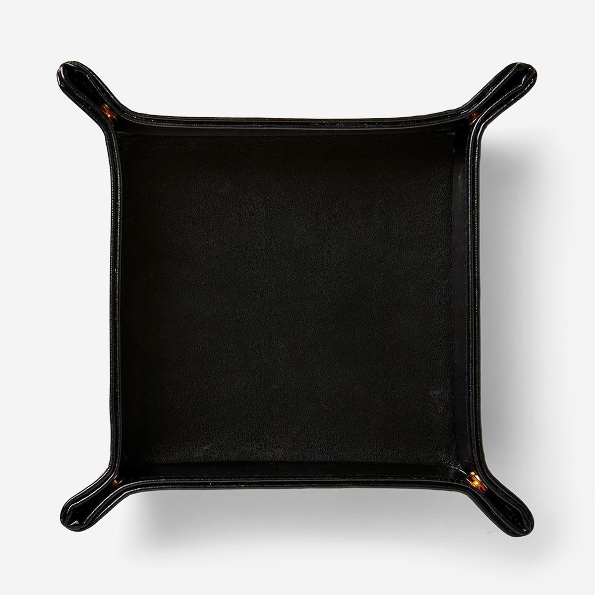 Black accessory tray