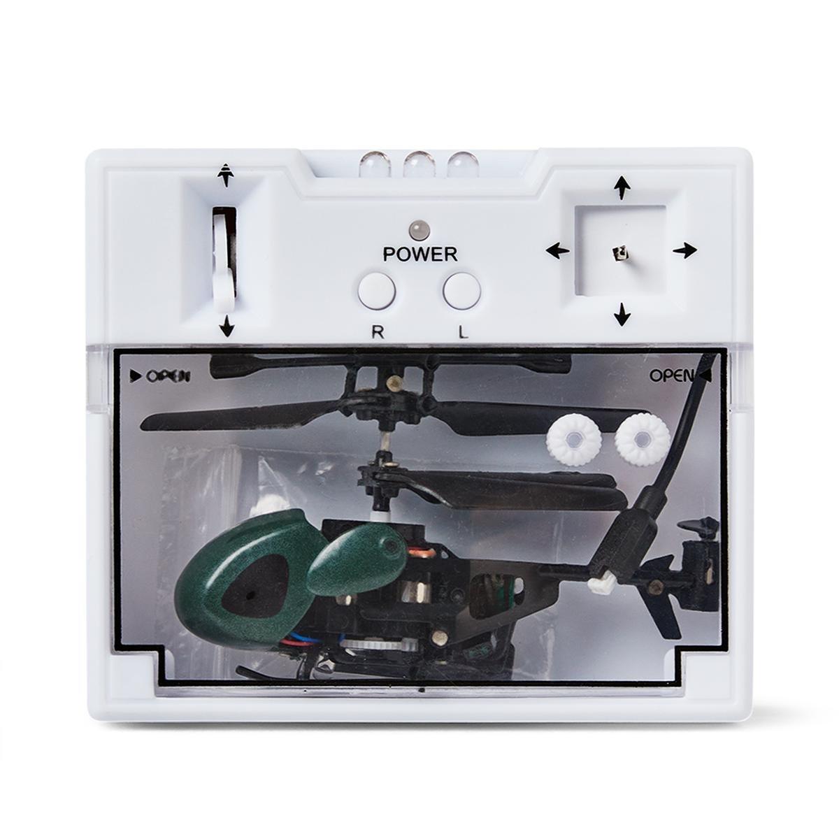 Green helicopter