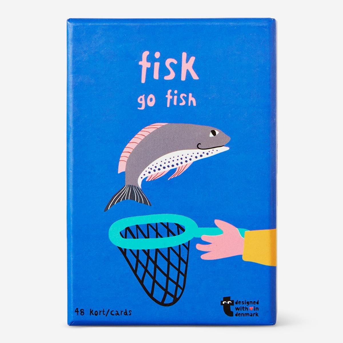Blue Go fish game