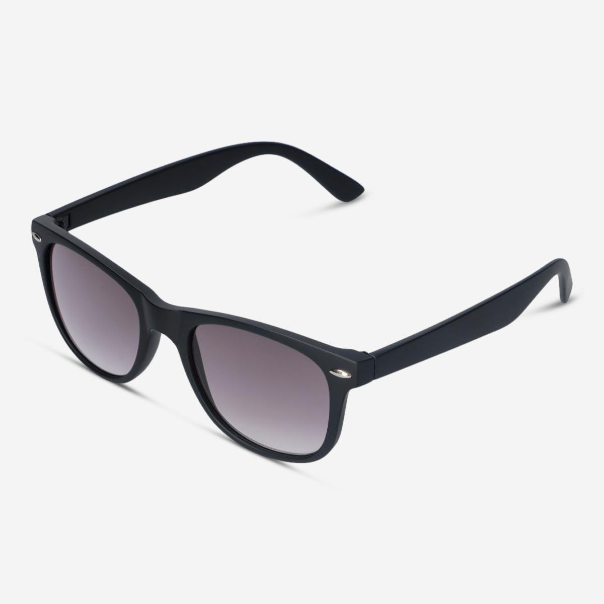Black reading sunglasses. + 1.0