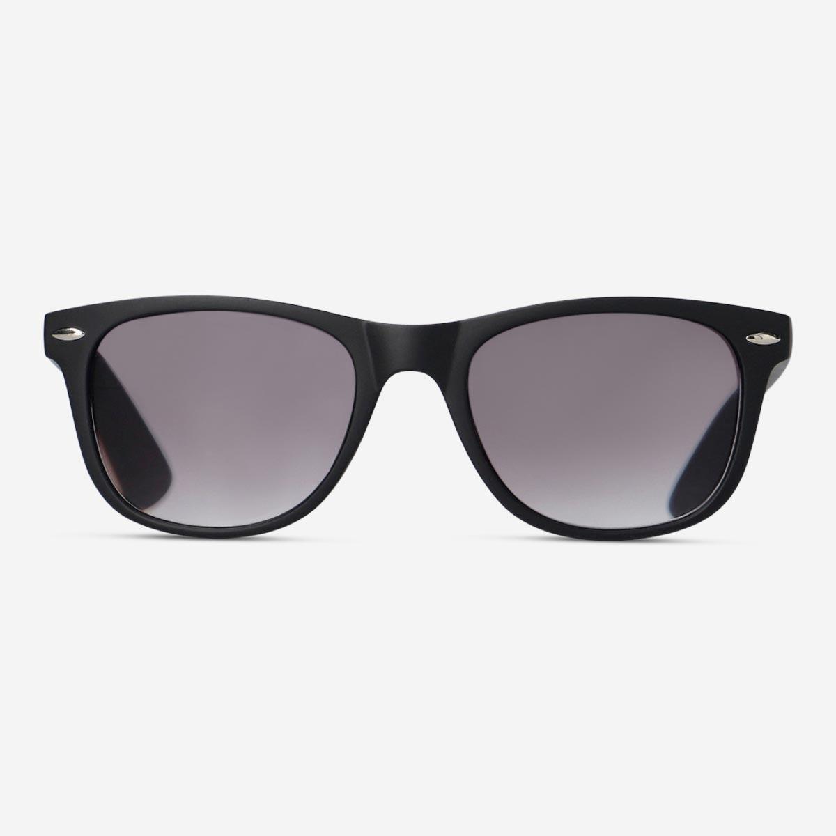 Black reading sunglasses. + 2.5