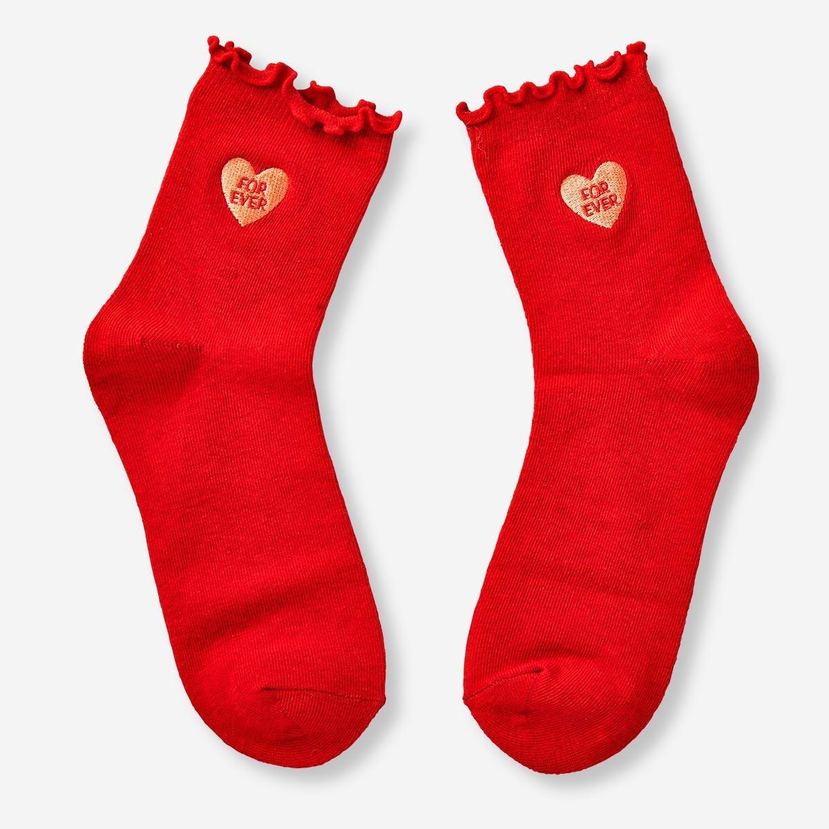Red socks. size 39-41