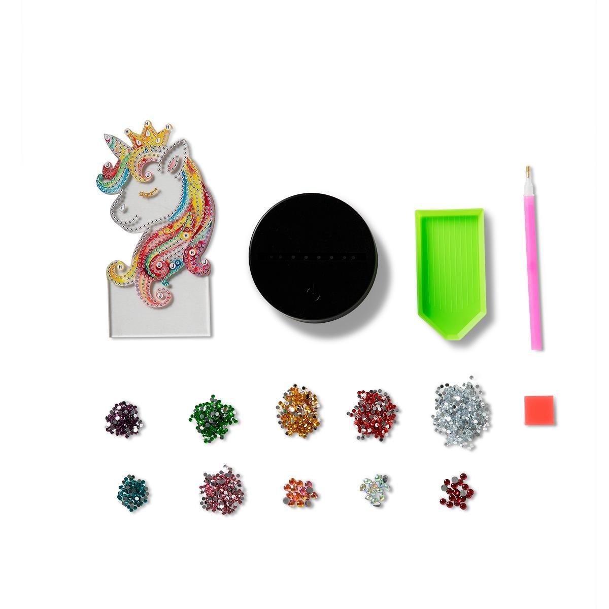 Multicolour unicorn effect lamp