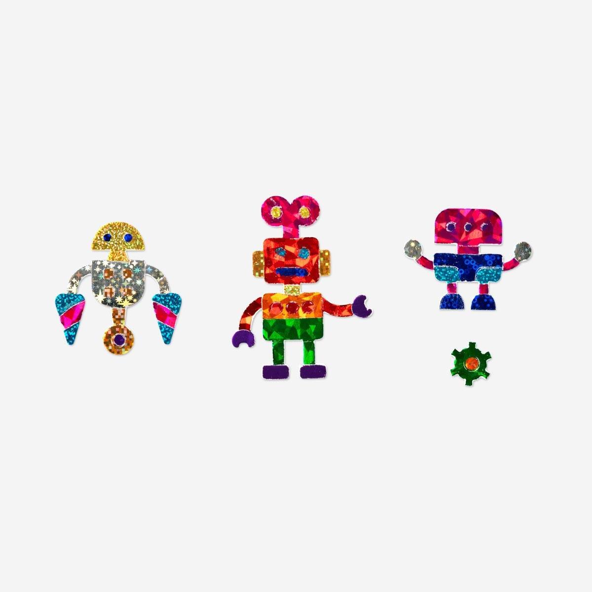 Multicolour make-your-own stickers