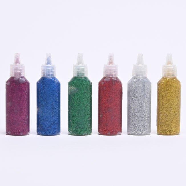 Multicolour glitter glue