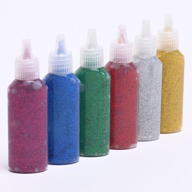 Multicolour glitter glue