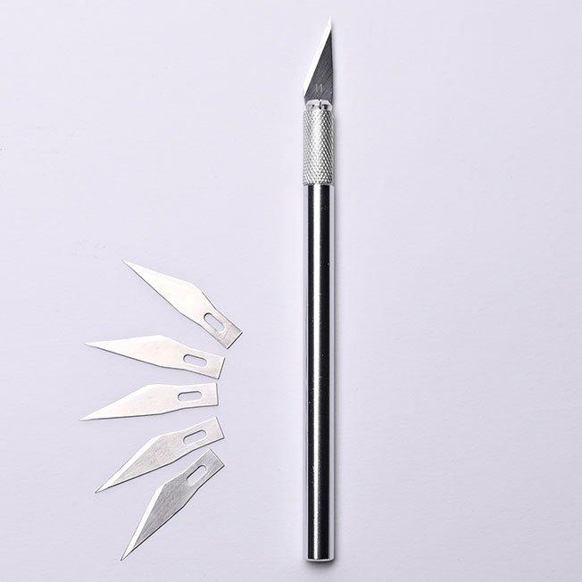 Silver Metal template cutter