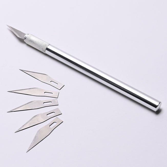 Silver Metal template cutter