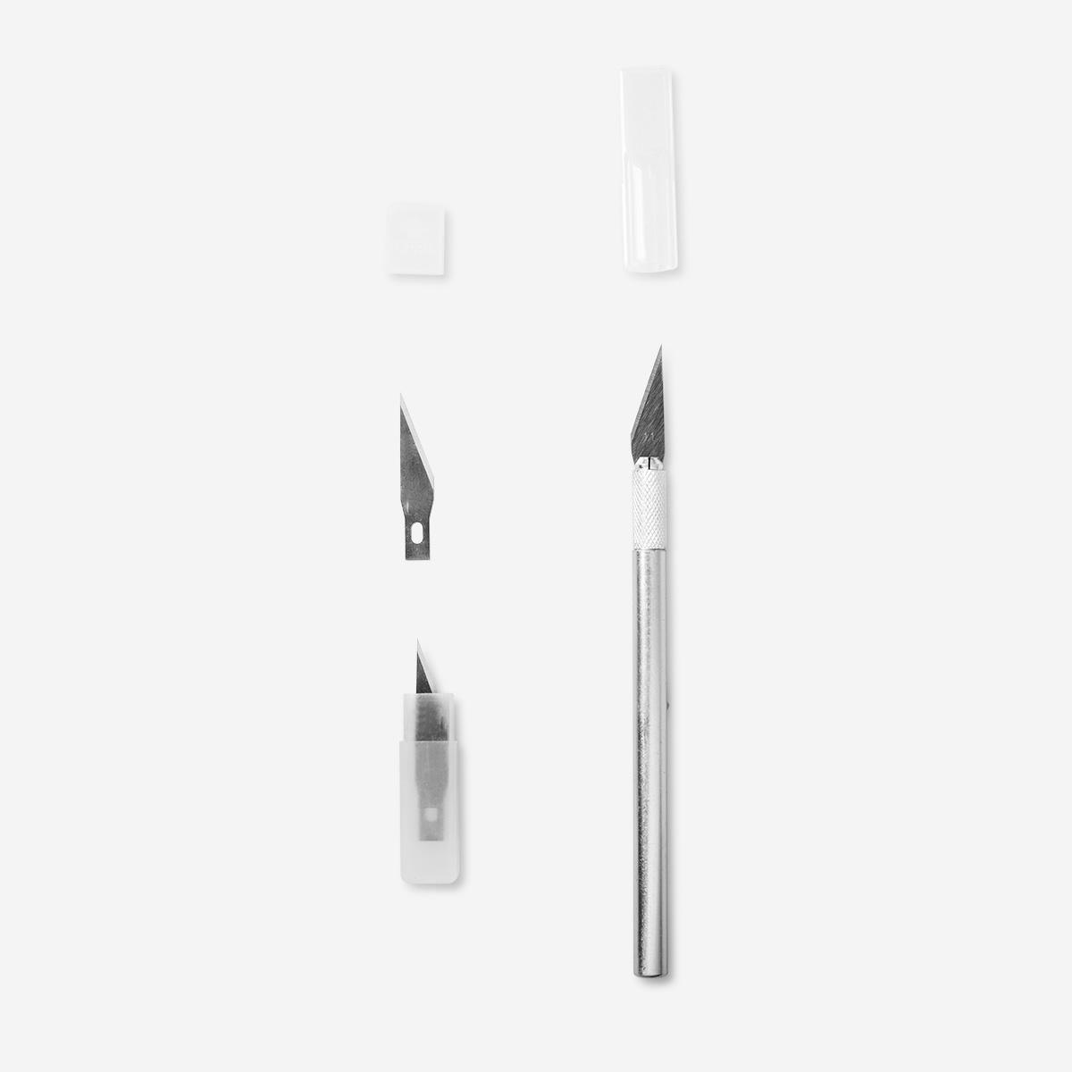 Silver Metal template cutter