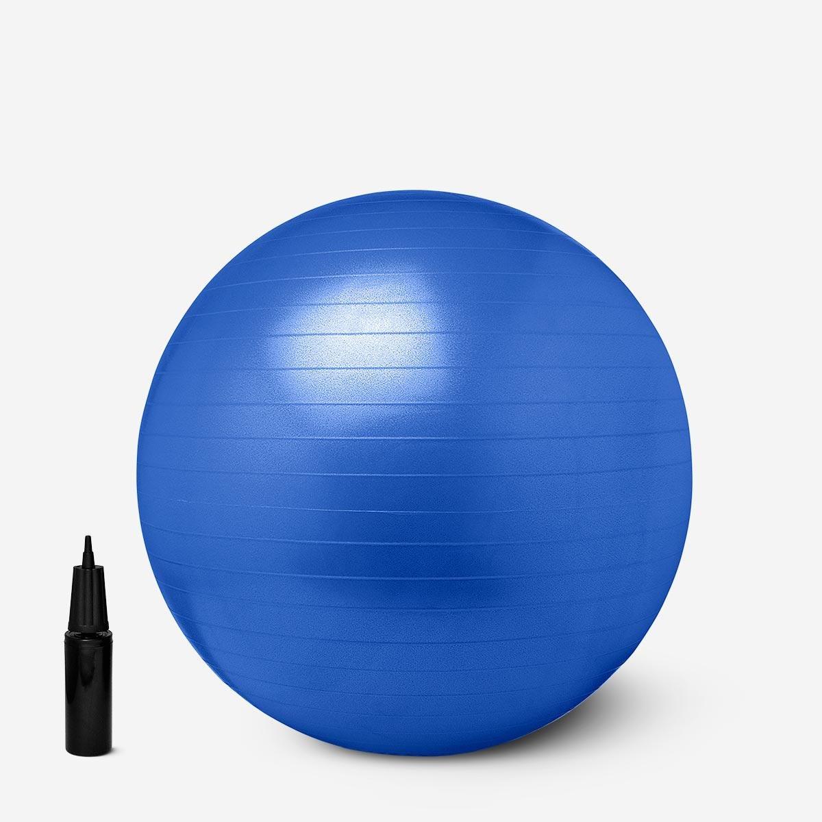 Blue gym ball