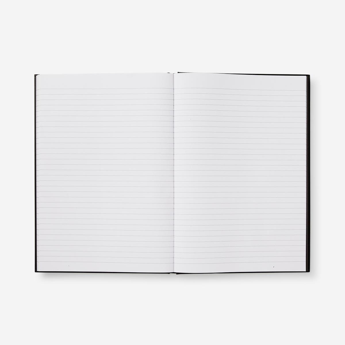 Black A4 Notebook