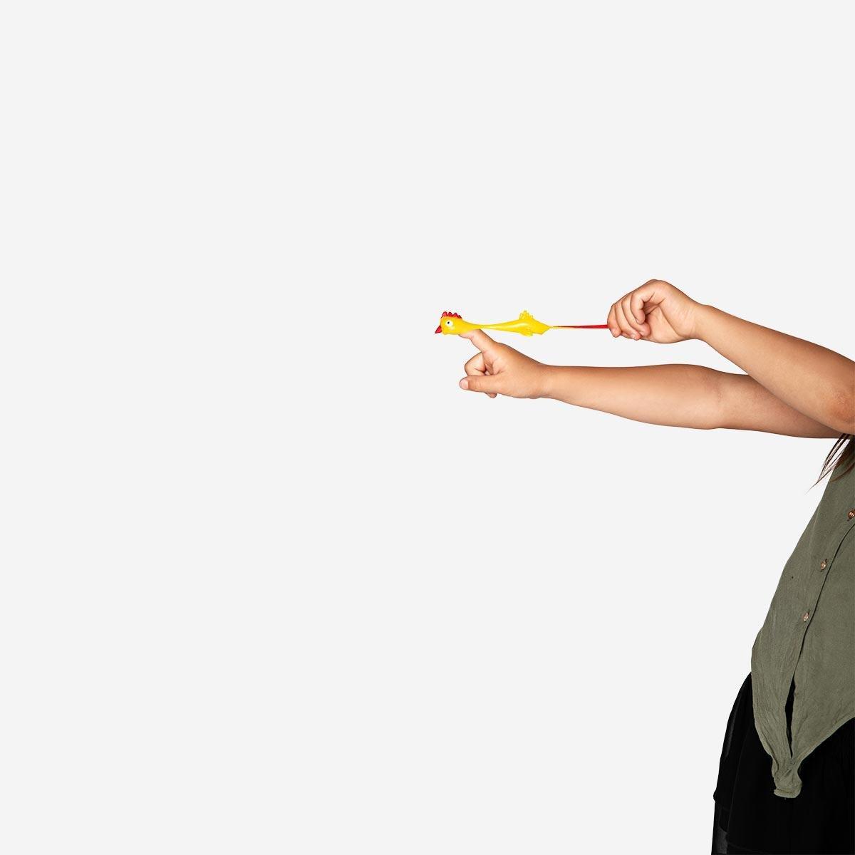 Yellow Shooting Animals. 2 Pcs