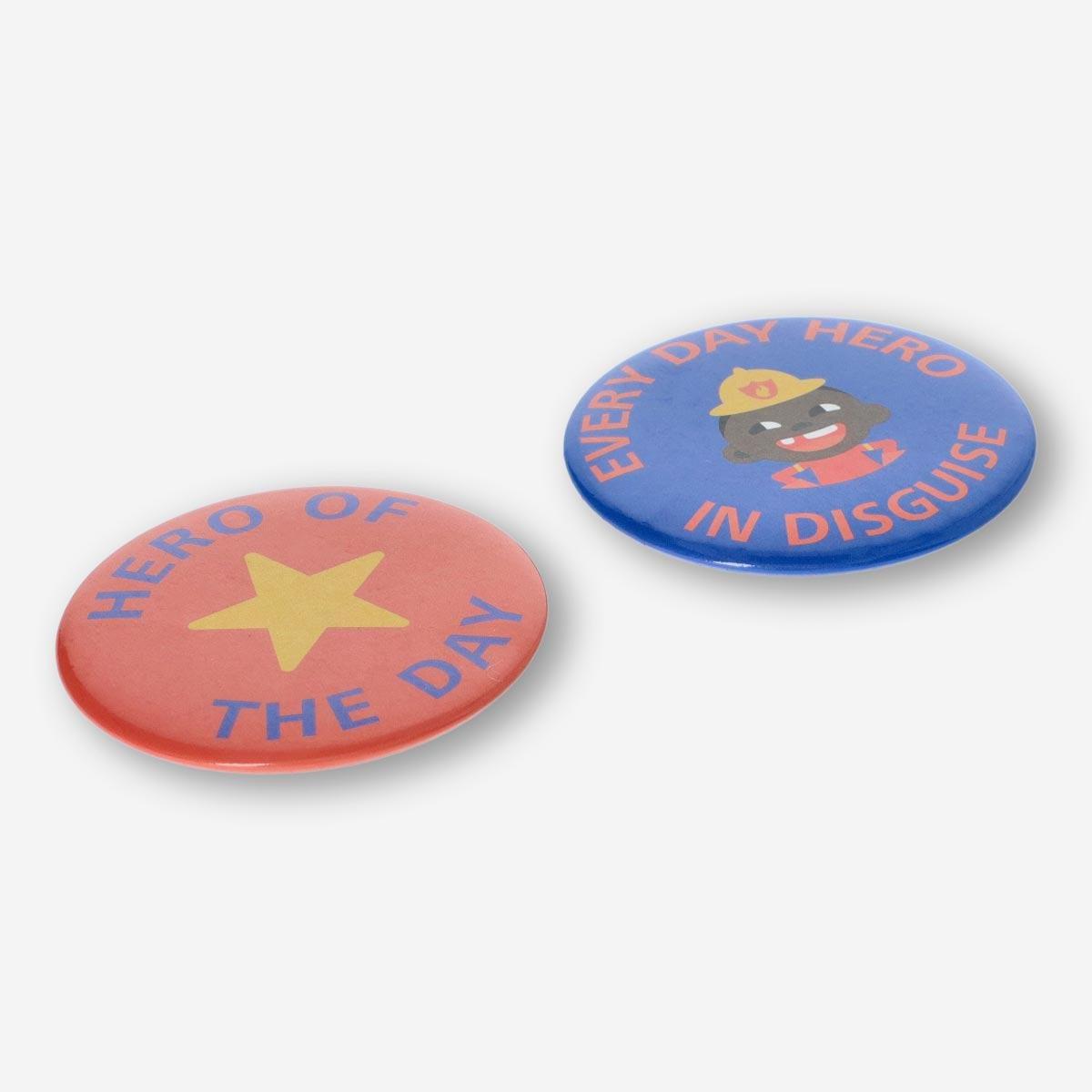 Metal badges