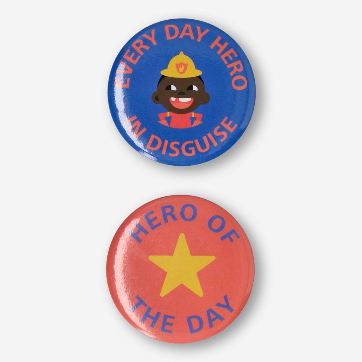 Metal badges